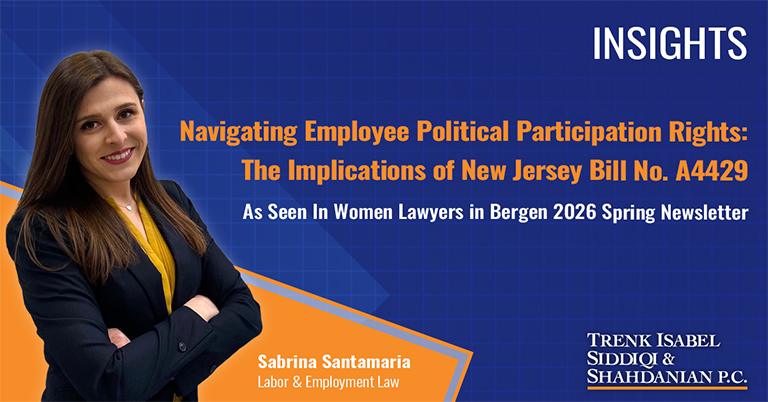 Sabrina Santamaria - Navigating Employee Political Participation Rights